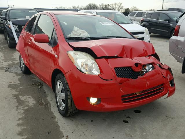 JTDJT903475117605 - 2007 TOYOTA YARIS RED photo 1