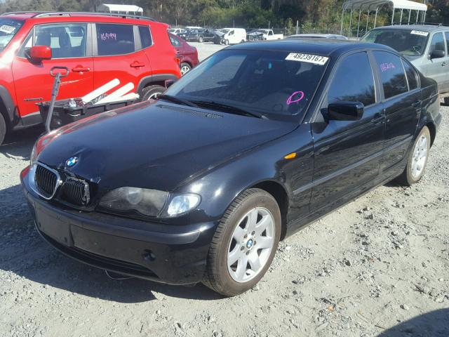 WBAET37434NJ95122 - 2004 BMW 325 I BLACK photo 2