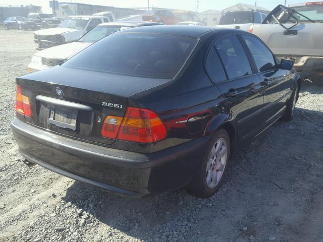 WBAET37434NJ95122 - 2004 BMW 325 I BLACK photo 4