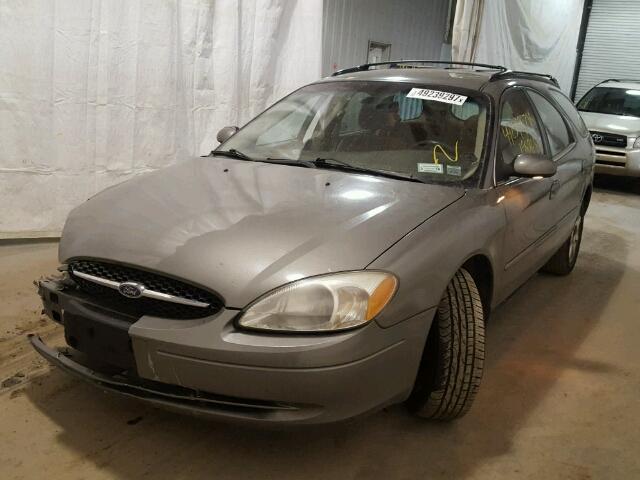 1FAFP58U52G167836 - 2002 FORD TAURUS SE TAN photo 2