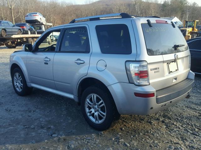 4M2CN8H78AKJ00023 - 2010 MERCURY MARINER PR GRAY photo 3