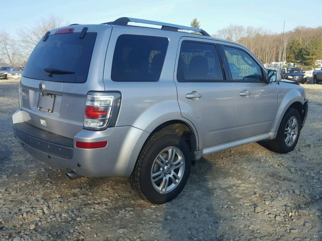 4M2CN8H78AKJ00023 - 2010 MERCURY MARINER PR GRAY photo 4