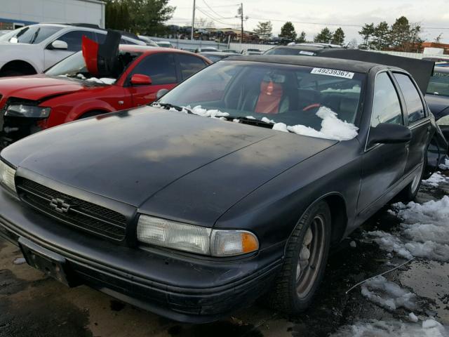 1G1BL52P7SR104001 - 1995 CHEVROLET CAPRICE / BLACK photo 2