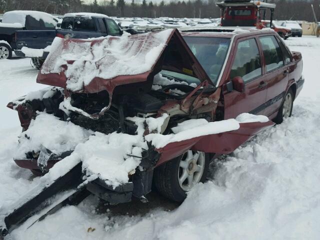 YV1LS5540T1300341 - 1996 VOLVO 850 BASE RED photo 2