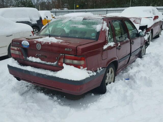 YV1LS5540T1300341 - 1996 VOLVO 850 BASE RED photo 4