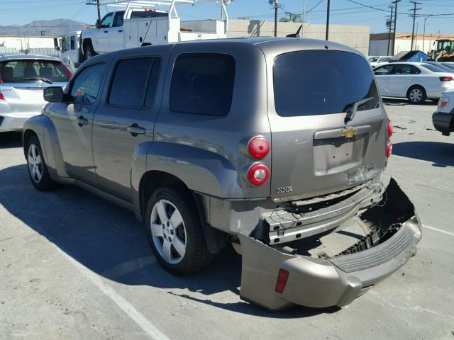 3GNBAAFW8BS540626 - 2011 CHEVROLET HHR LS Gris foto 3