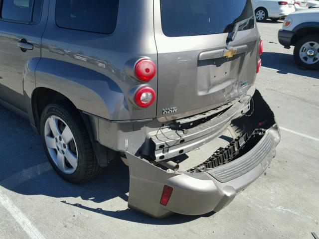 3GNBAAFW8BS540626 - 2011 CHEVROLET HHR LS Gris foto 9