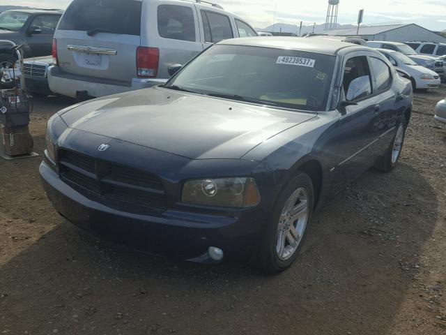 2B3KA53H26H465423 - 2006 DODGE CHARGER R/ BLUE photo 2