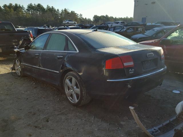 WAULV44E87N012077 - 2007 AUDI A8 4.2 QUA BLACK photo 3