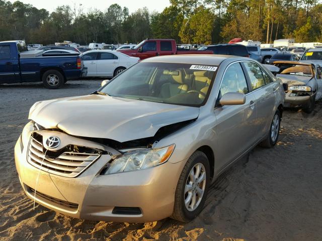 4T1BE46K99U337181 - 2009 TOYOTA CAMRY BASE ბეჟი ფოტო 2
