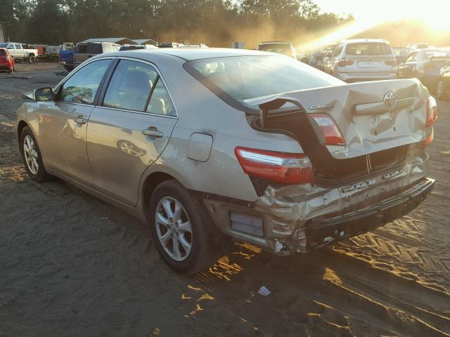 4T1BE46K99U337181 - 2009 TOYOTA CAMRY BASE BEIGE photo 3