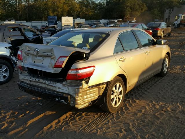 4T1BE46K99U337181 - 2009 TOYOTA CAMRY BASE BEIGE photo 4