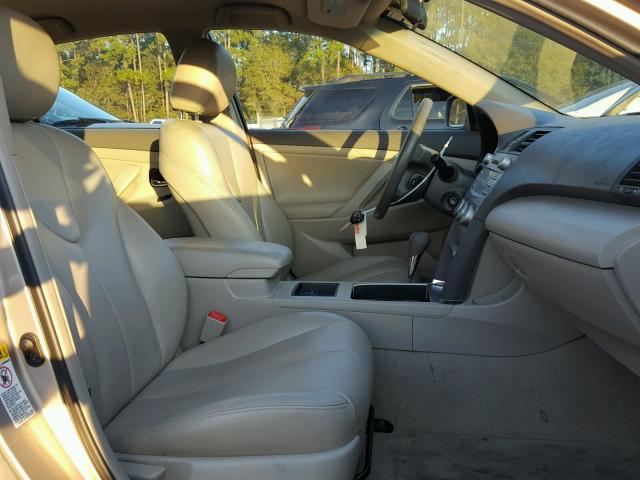4T1BE46K99U337181 - 2009 TOYOTA CAMRY BASE ბეჟი ფოტო 5