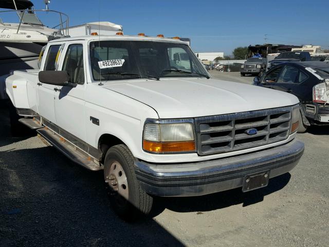 2FTJW35G3PCA02015 - 1993 FORD F350 WHITE photo 1