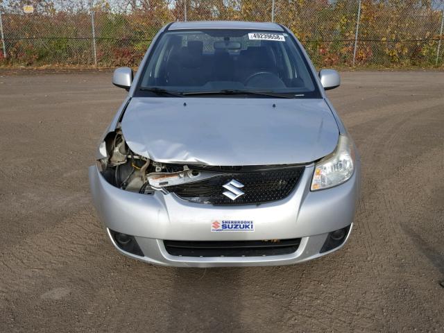 JS2YC5A28A6300896 - 2010 SUZUKI SX4 LE SILVER photo 9