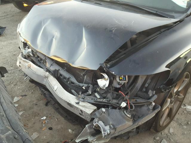 2HGFA1F93BH530997 - 2011 HONDA CIVIC EXL BLACK photo 9