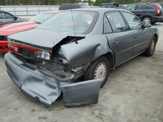 2G4WS52JX41300416 - 2004 BUICK CENTURY CU BLUE photo 4