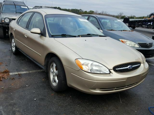 1FAFP53U5YA132202 - 2000 FORD TAURUS SE GOLD photo 1