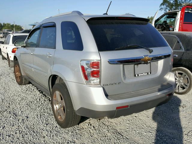 2CNDL53F196234153 - 2009 CHEVROLET EQUINOX LT SILVER photo 3