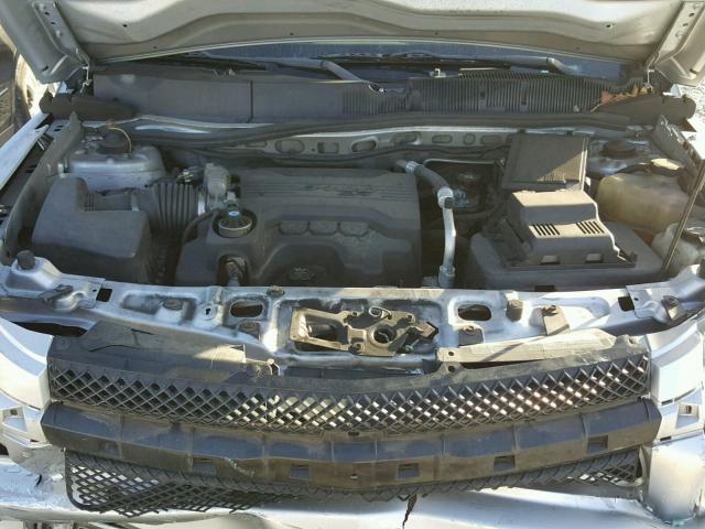 2CNDL53F196234153 - 2009 CHEVROLET EQUINOX LT SILVER photo 7