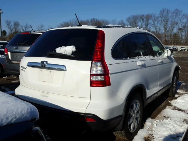 5J6RE48769L058864 - 2009 HONDA CR-V EXL WHITE photo 4