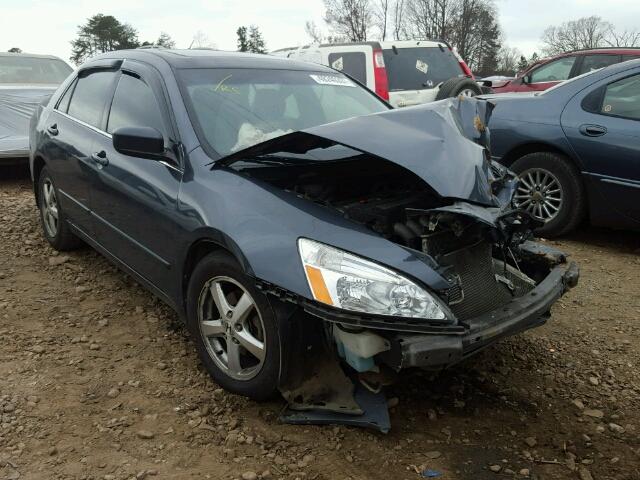 1HGCM56663A001776 - 2003 HONDA ACCORD EX BLUE photo 1