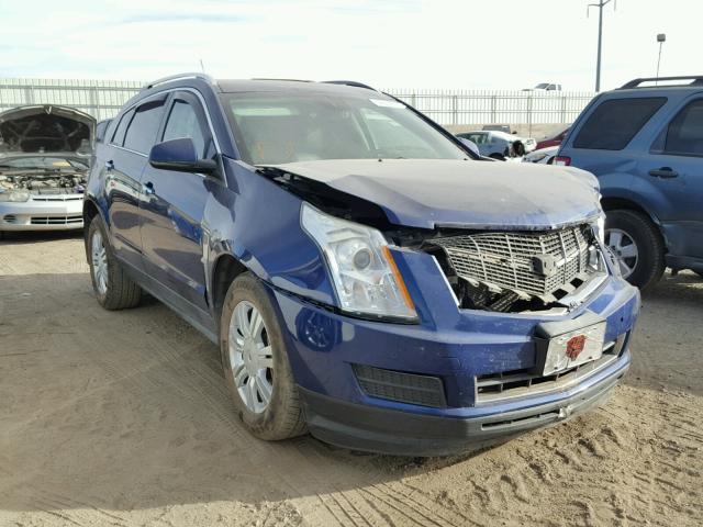 3GYFNDE3XCS566454 - 2012 CADILLAC SRX LUXURY BLUE photo 1