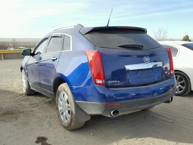 3GYFNDE3XCS566454 - 2012 CADILLAC SRX LUXURY BLUE photo 3