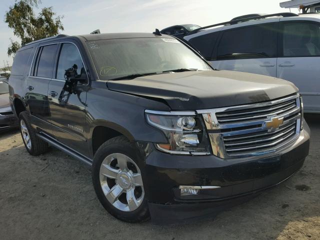 1GNSKKKC1FR694649 - 2015 CHEVROLET SUBURBAN K BLACK photo 1