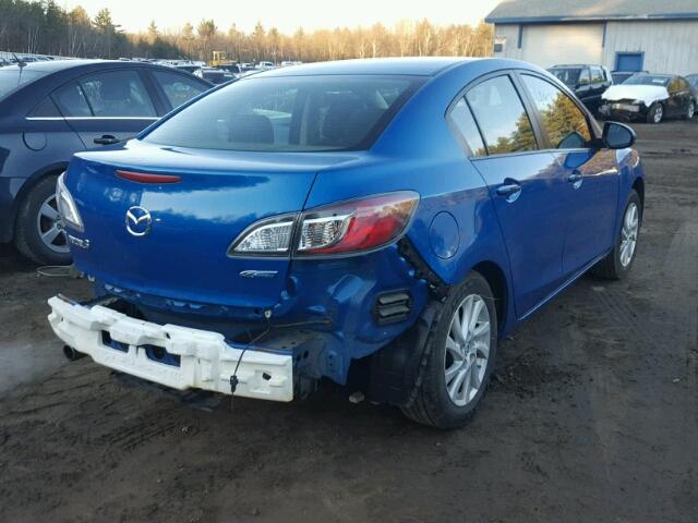 JM1BL1V89C1523505 - 2012 MAZDA 3 I BLUE photo 4