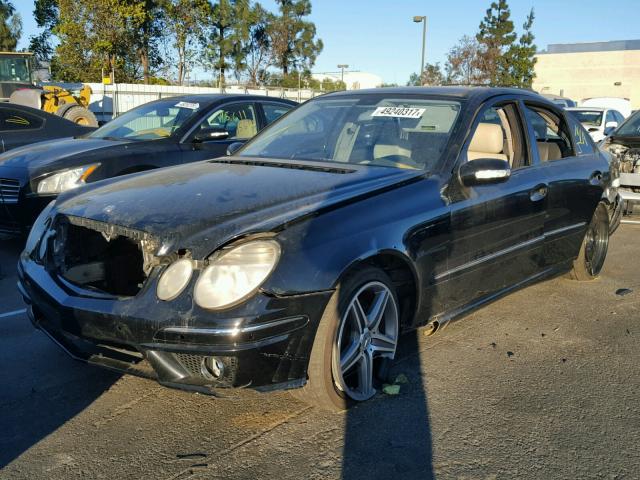 WDBUF76J04A420123 - 2004 MERCEDES-BENZ E 55 AMG BLACK photo 2