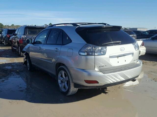 JTJGA31UX40027062 - 2004 LEXUS RX 330 SILVER photo 3