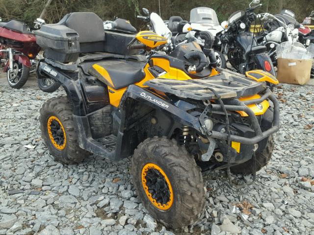 3JBLKAU25GJ000922 - 2016 CAN-AM OUTLANDER ORANGE photo 1