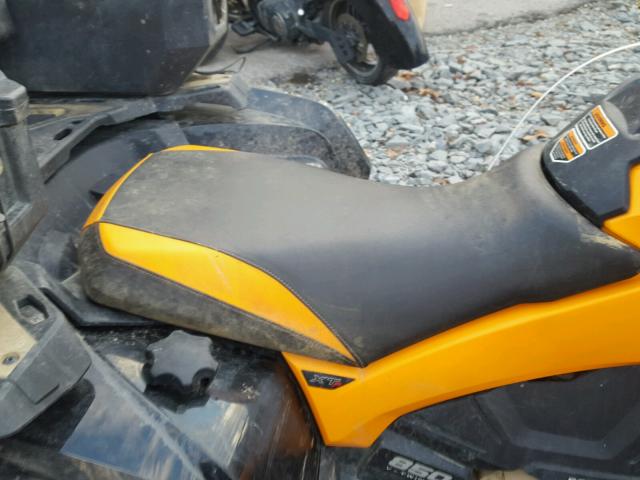 3JBLKAU25GJ000922 - 2016 CAN-AM OUTLANDER ORANGE photo 6