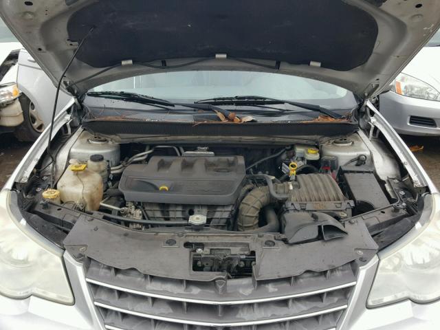 1C3LC66K37N528567 - 2007 CHRYSLER SEBRING LI SILVER photo 7