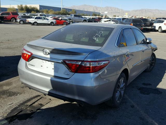 4T1BF1FK5HU323725 - 2017 TOYOTA CAMRY LE SILVER photo 4