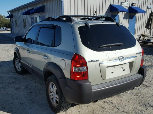 KM8JN12D86U442839 - 2006 HYUNDAI TUCSON GLS TAN photo 3