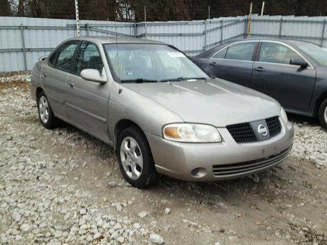 3N1CB51D34L825239 - 2004 NISSAN SENTRA 1.8 GRAY photo 1