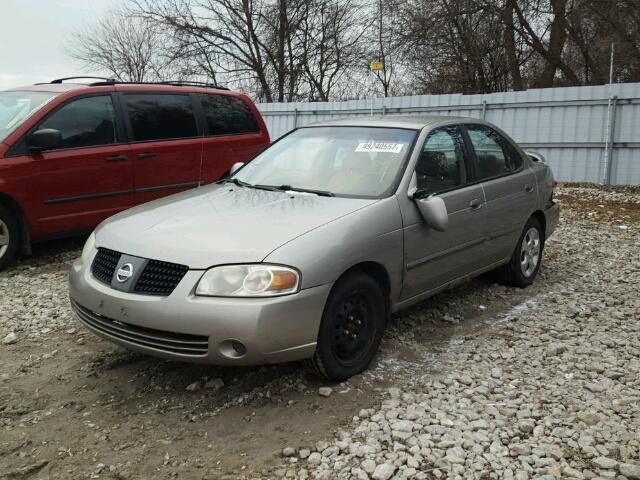 3N1CB51D34L825239 - 2004 NISSAN SENTRA 1.8 GRAY photo 2