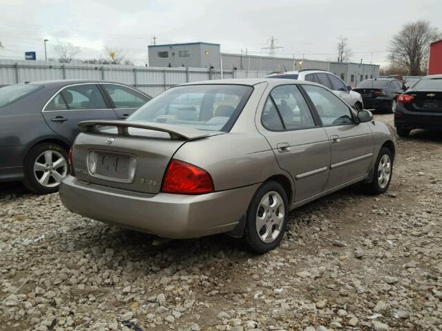 3N1CB51D34L825239 - 2004 NISSAN SENTRA 1.8 GRAY photo 4