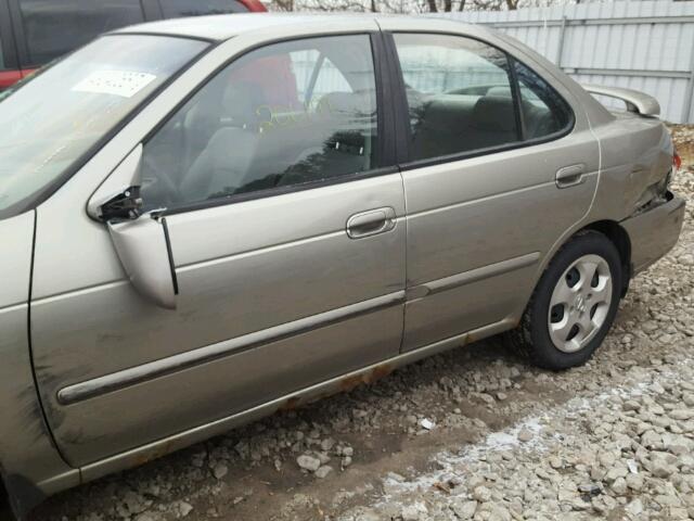 3N1CB51D34L825239 - 2004 NISSAN SENTRA 1.8 GRAY photo 9