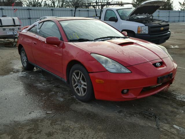 JTDDR32T1Y0065452 - 2000 TOYOTA CELICA GT RED photo 1