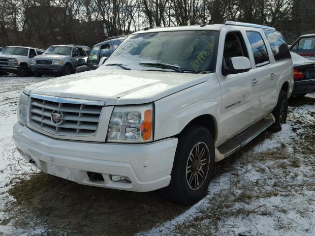 3GYFK66N24G196951 - 2004 CADILLAC ESCALADE E WHITE photo 2