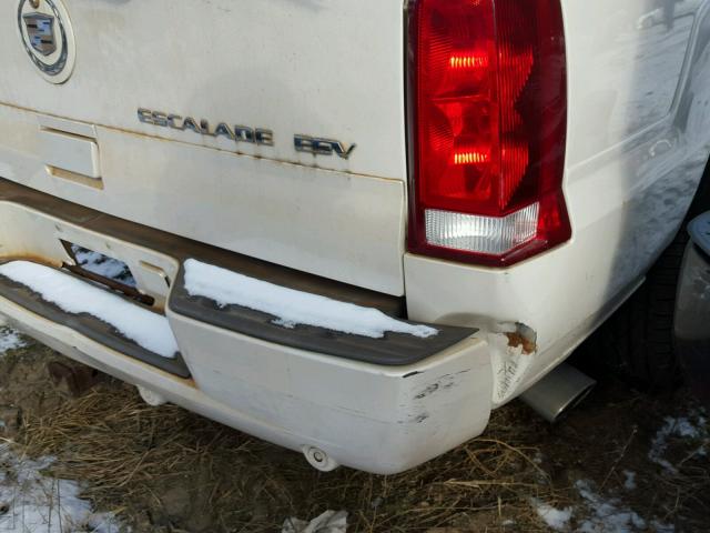 3GYFK66N24G196951 - 2004 CADILLAC ESCALADE E WHITE photo 9