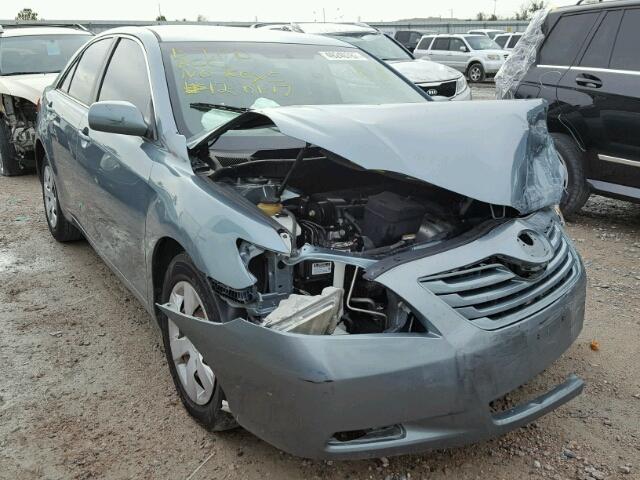 4T1BE46K69U863977 - 2009 TOYOTA CAMRY BASE BLUE photo 1