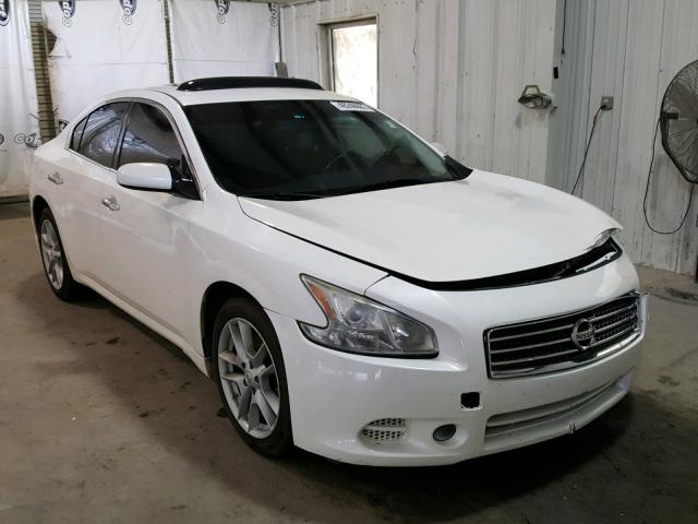 1N4AA5AP1AC874079 - 2010 NISSAN MAXIMA S WHITE photo 1