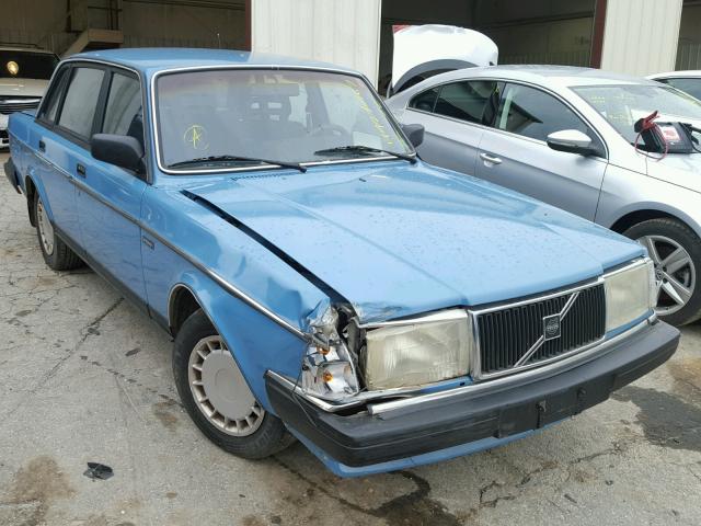 YV1AA8844L1391508 - 1990 VOLVO 240 BASE BLUE photo 1