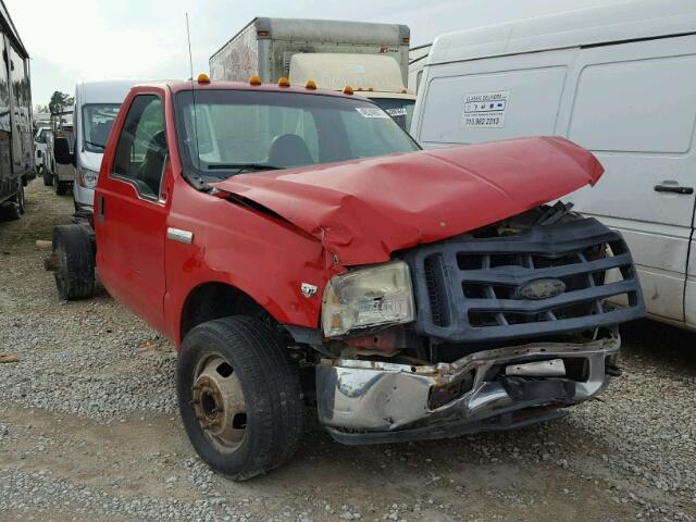 1FDWF36Y07EA03013 - 2007 FORD F350 SUPER RED photo 1