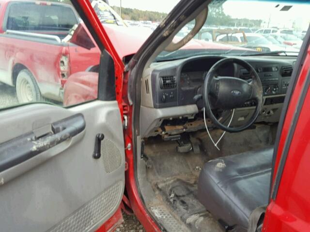 1FDWF36Y07EA03013 - 2007 FORD F350 SUPER RED photo 9