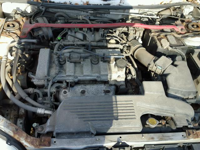 JM1BJ245031110665 - 2003 MAZDA PROTEGE PR SILVER photo 7